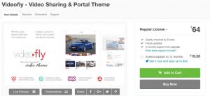 videofly wordpress theme